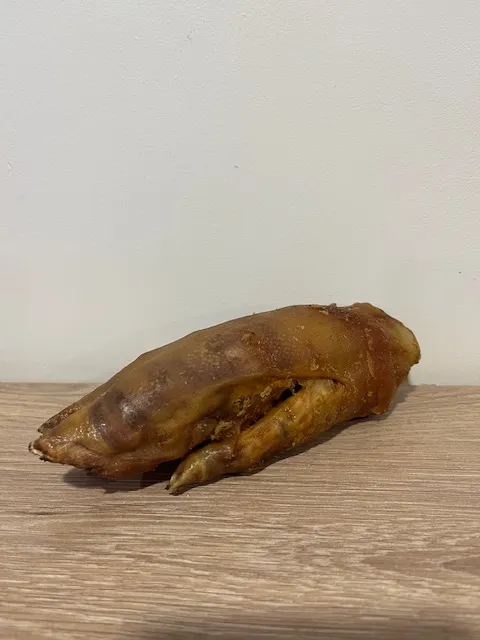 Groin de porc soufflé